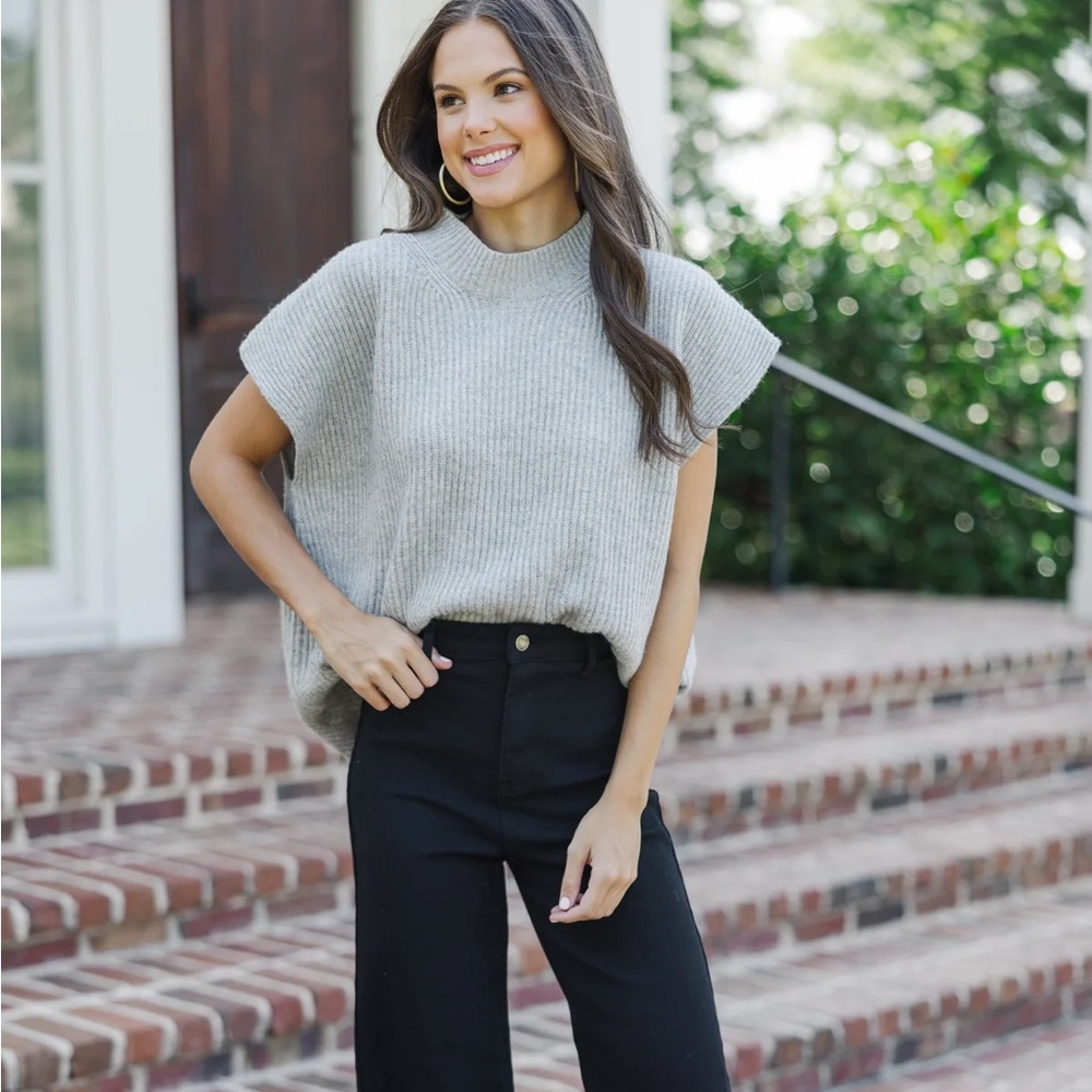 The Mint Boutique Gray Sweater
